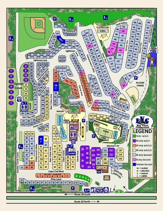 Map of BVC